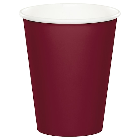 Touch Of Color Burgundy Red Cups, 9oz, 240PK 563122B